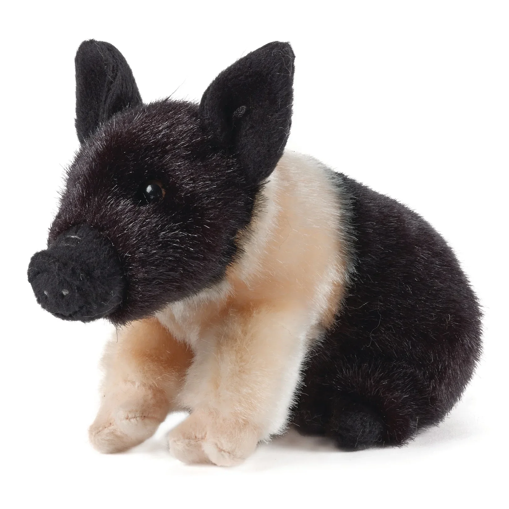 Black & Pink Piglet | Living Nature | Plushie - Image 2