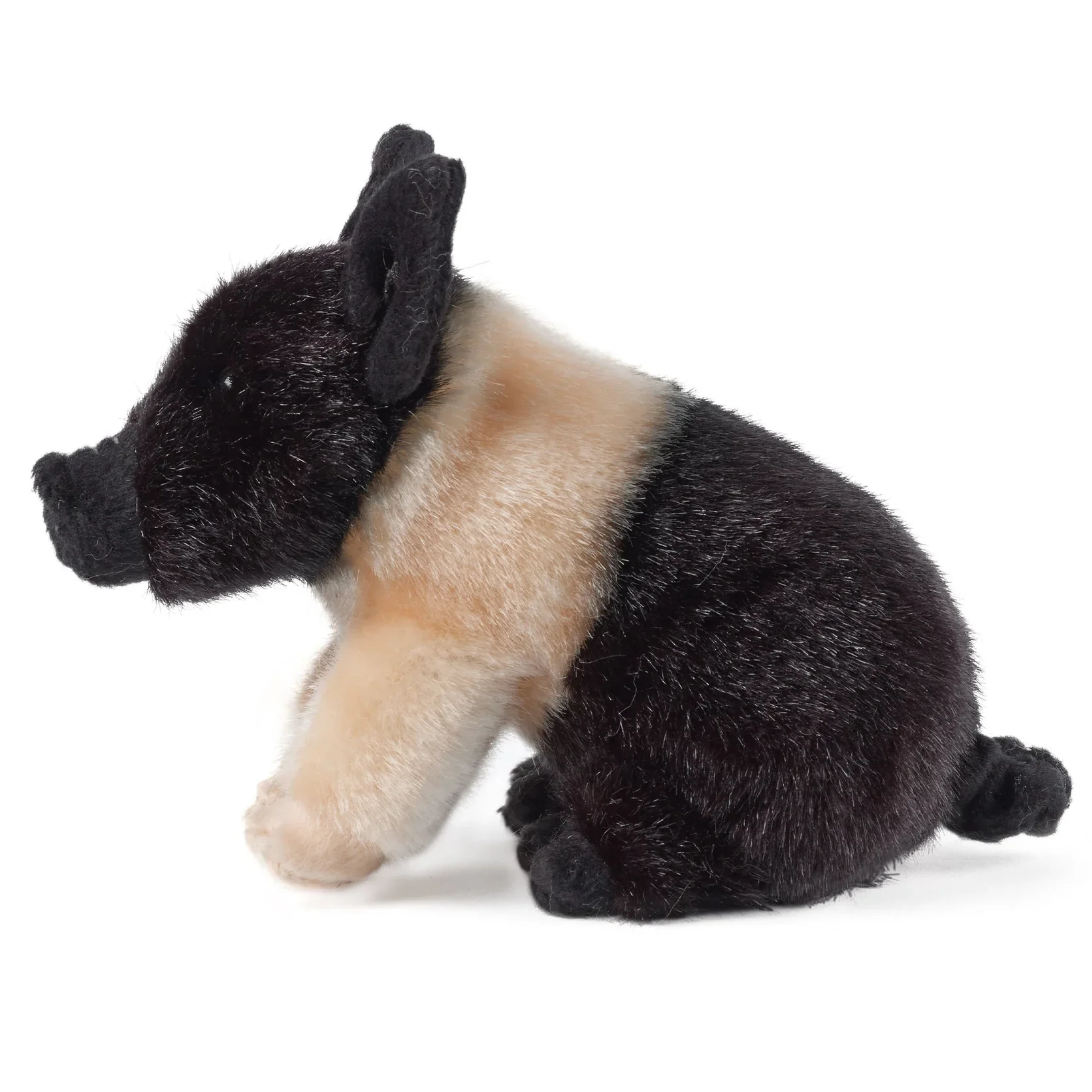 Black & Pink Piglet | Living Nature | Plushie - Image 3