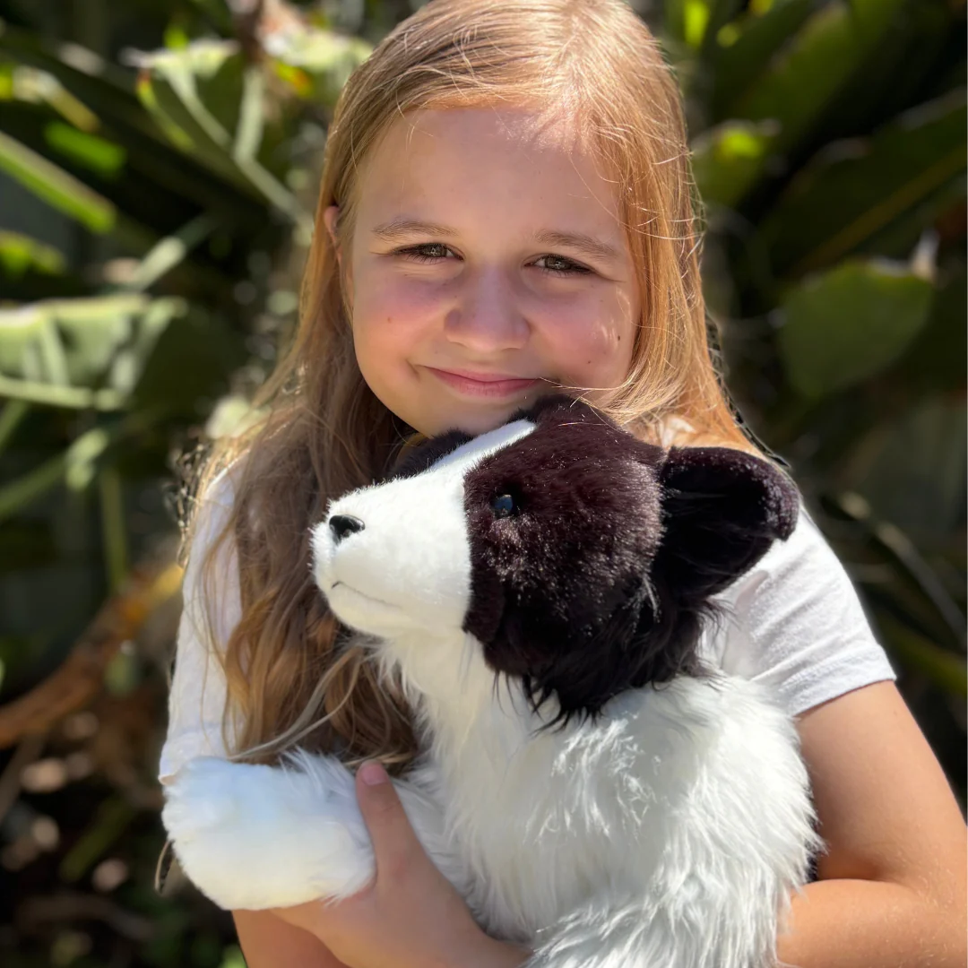 Brave Border Collie | Little Paws Plushies | Big Paws - Image 5