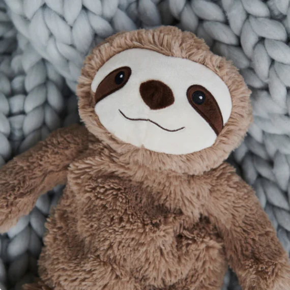 Brown Sloth | Warmies | Heat Bag | Weighted Plushie - Image 4