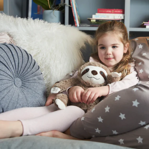 Brown Sloth | Warmies | Heat Bag | Weighted Plushie - Image 6