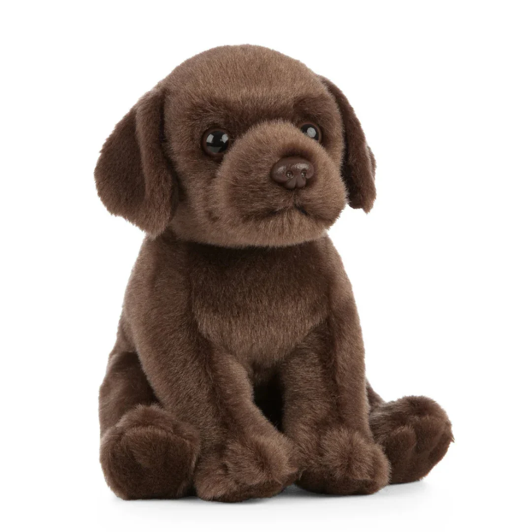 Chocolate Labrador Puppy | Living Nature | Plushie - Image 3
