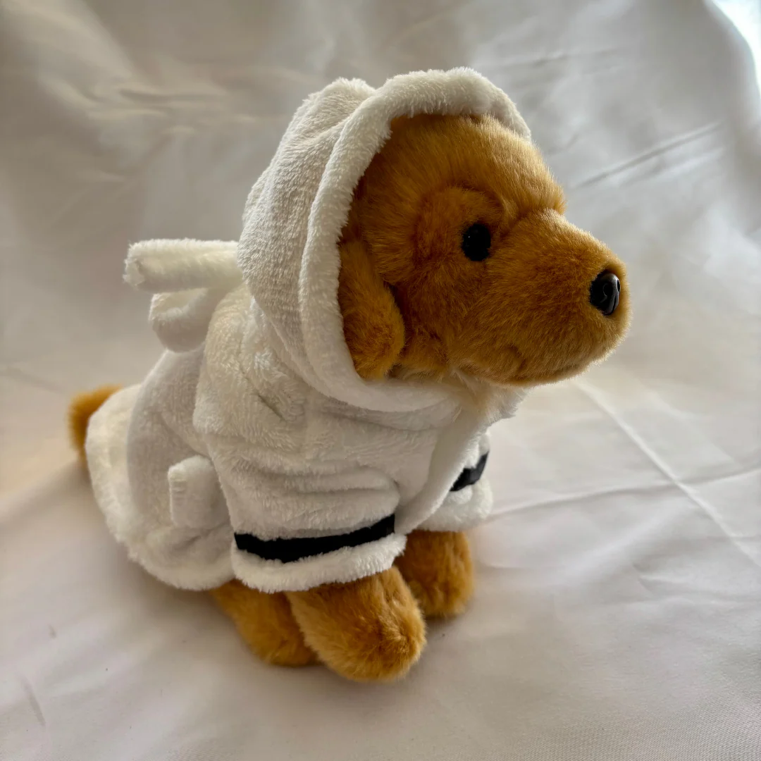 Dressing Gown | White | Plushie Clothing - Image 5