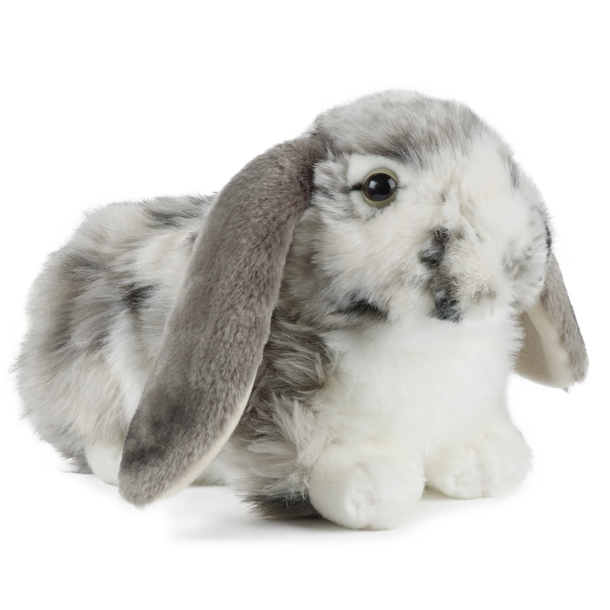 Dutch Lop Rabbit Grey | Living Nature | Plushie - Image 4