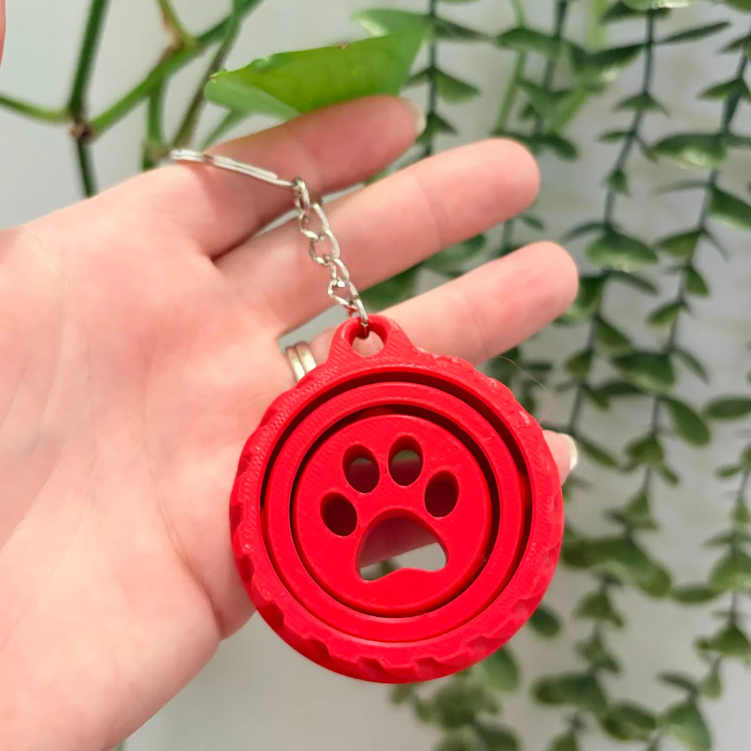 Gyroscopic Keychain Spinners | Keychain Fidget - Image 10