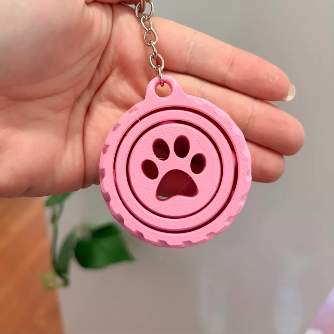 Gyroscopic Keychain Spinners | Keychain Fidget - Image 4