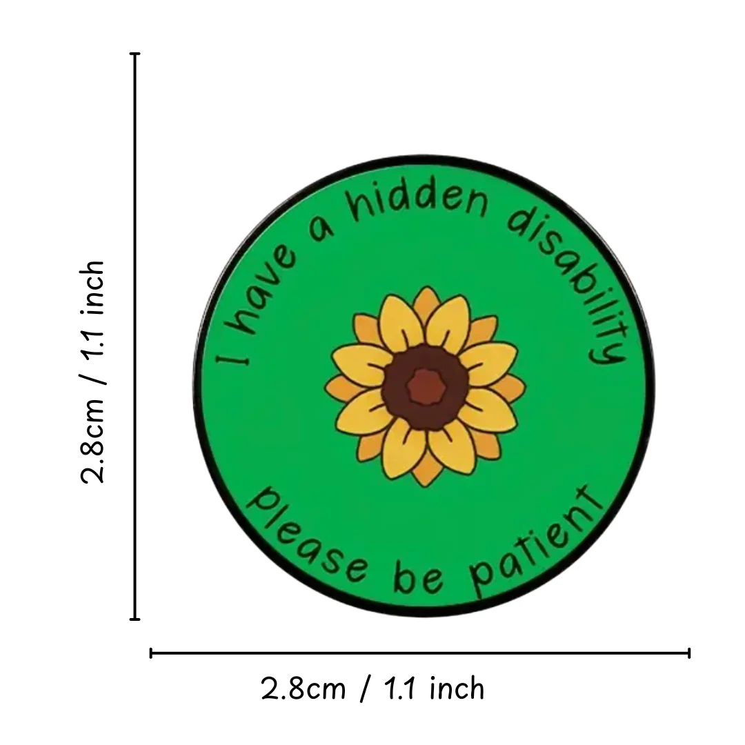 Hidden Disabilities Enamel Pin | Assorted Designs - Image 12