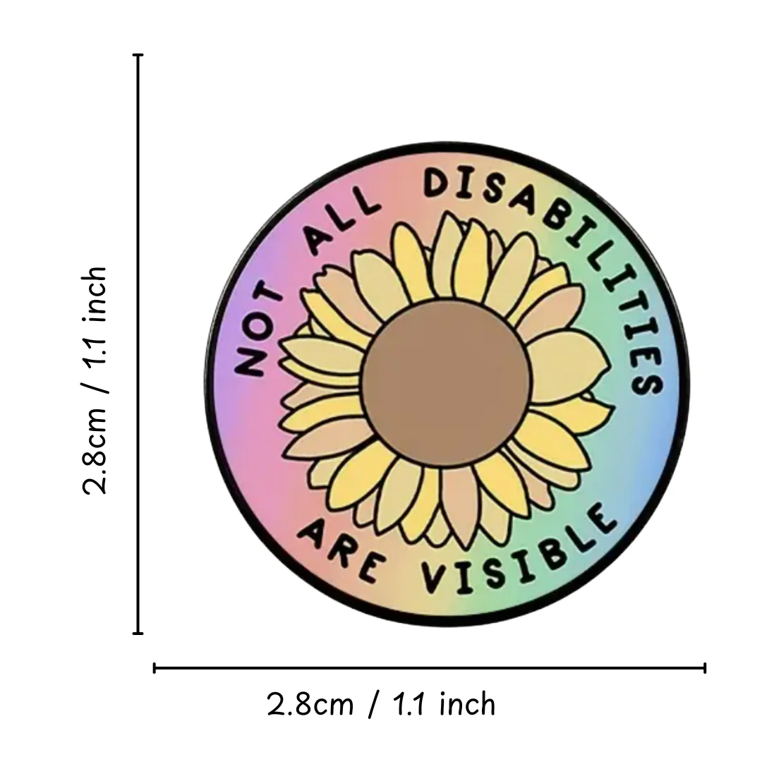Hidden Disabilities Enamel Pin | Assorted Designs - Image 13