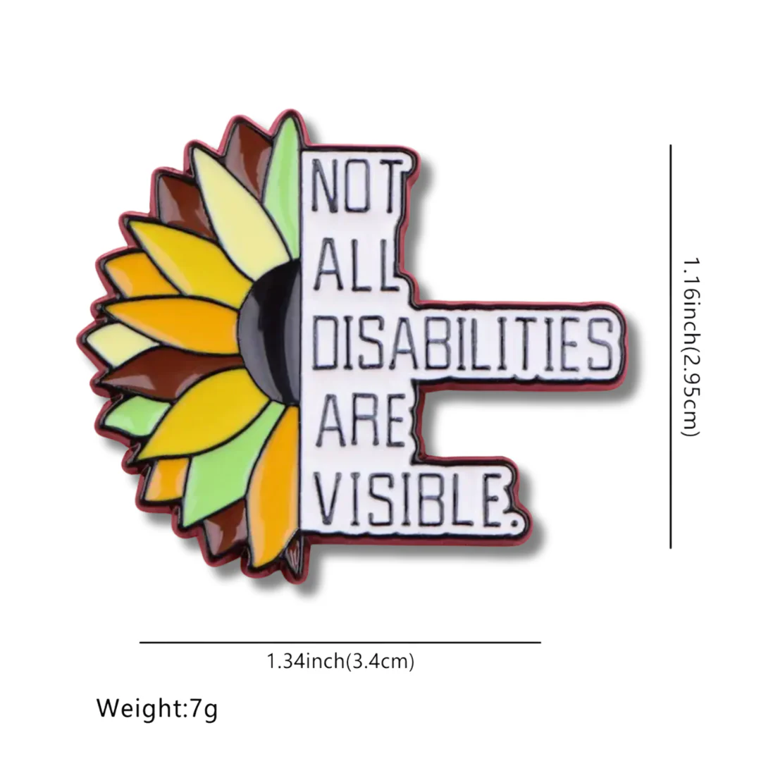 Hidden Disabilities Enamel Pin | Assorted Designs - Image 14