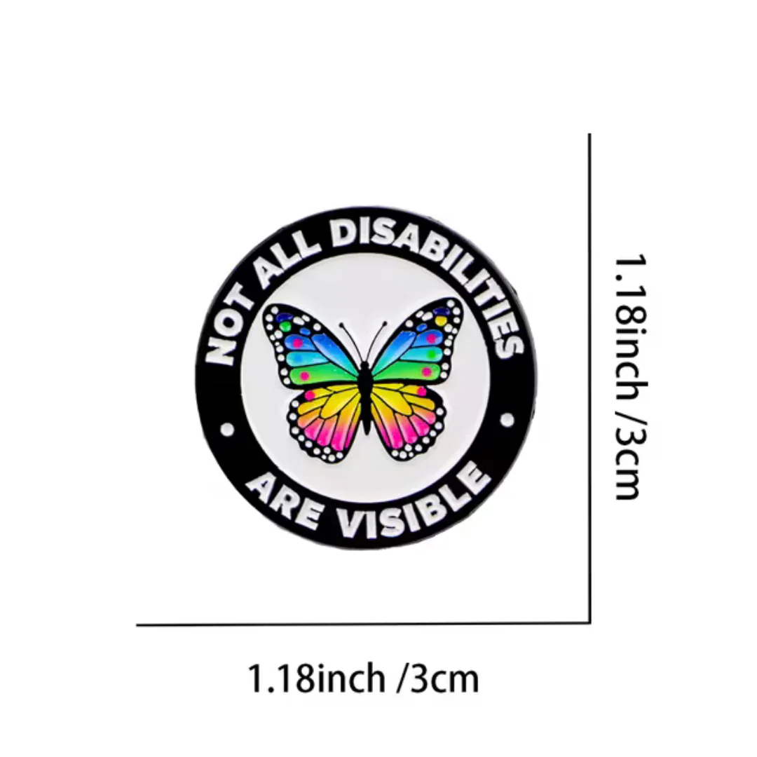 Hidden Disabilities Enamel Pin | Assorted Designs - Image 15