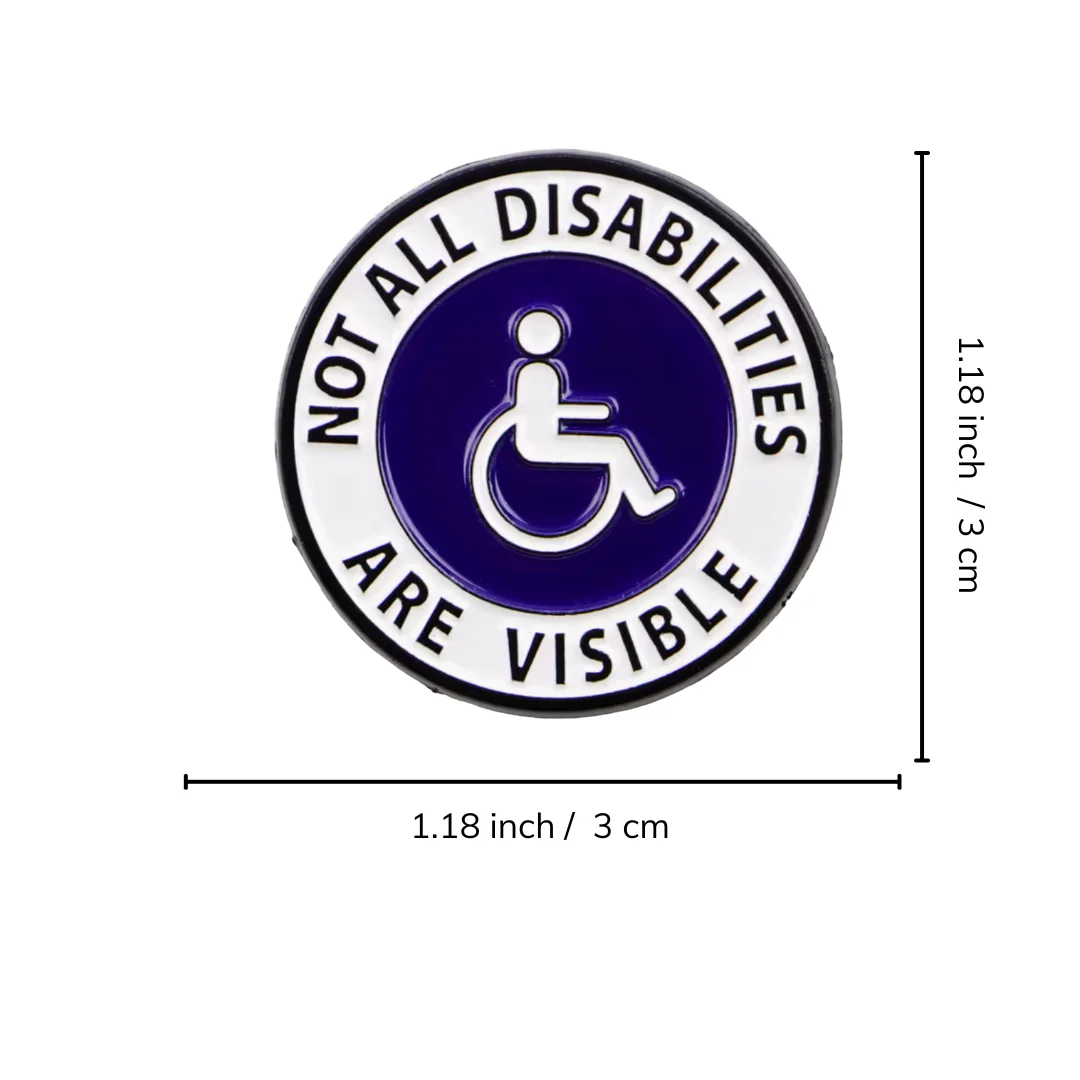 Hidden Disabilities Enamel Pin | Assorted Designs - Image 17