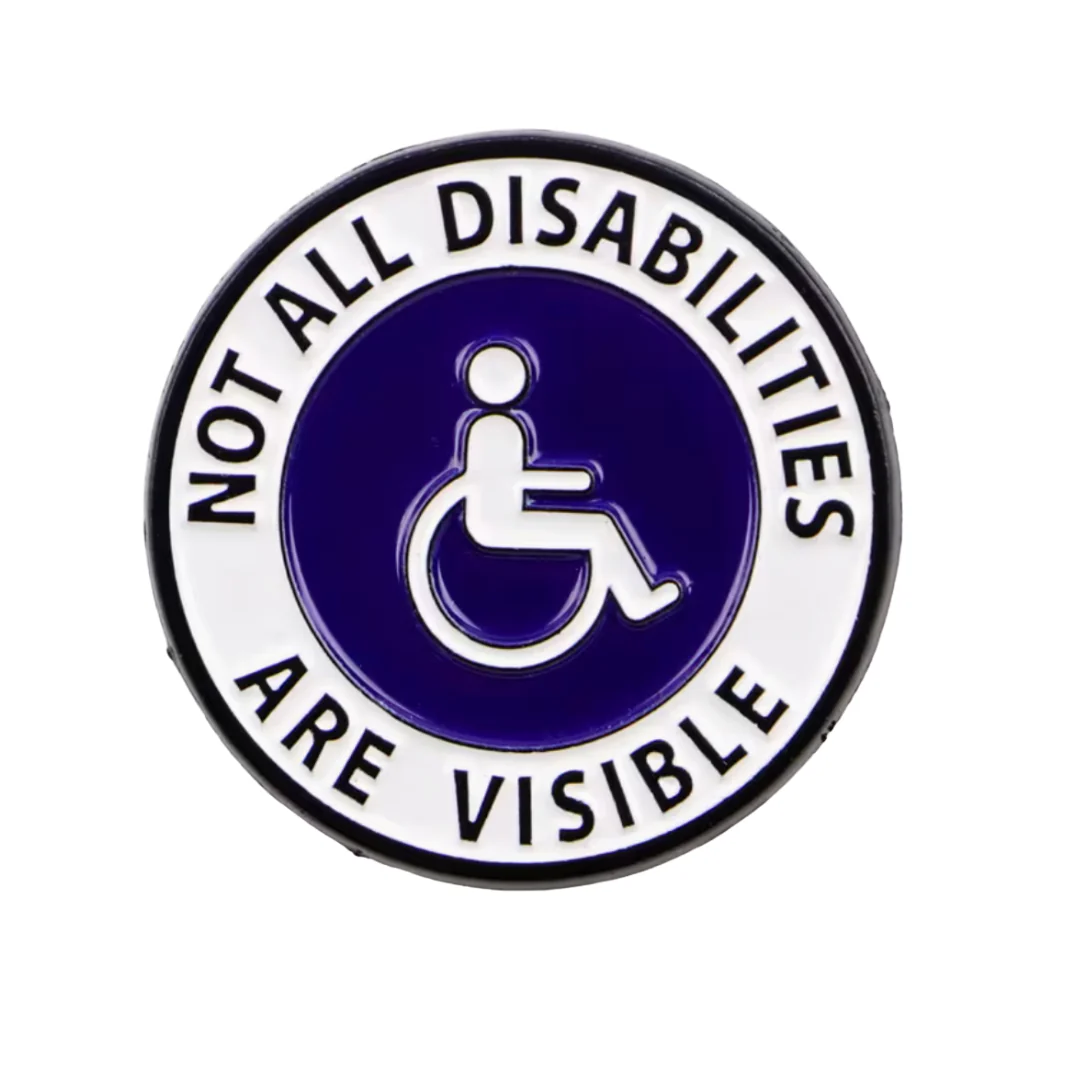 Hidden Disabilities Enamel Pin | Assorted Designs - Image 8