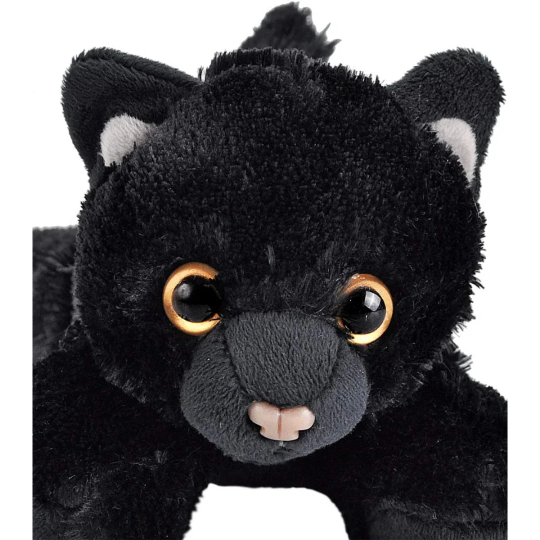 Hug'Ems Black Cat 7" | Wild Republic | Plushie - Image 4