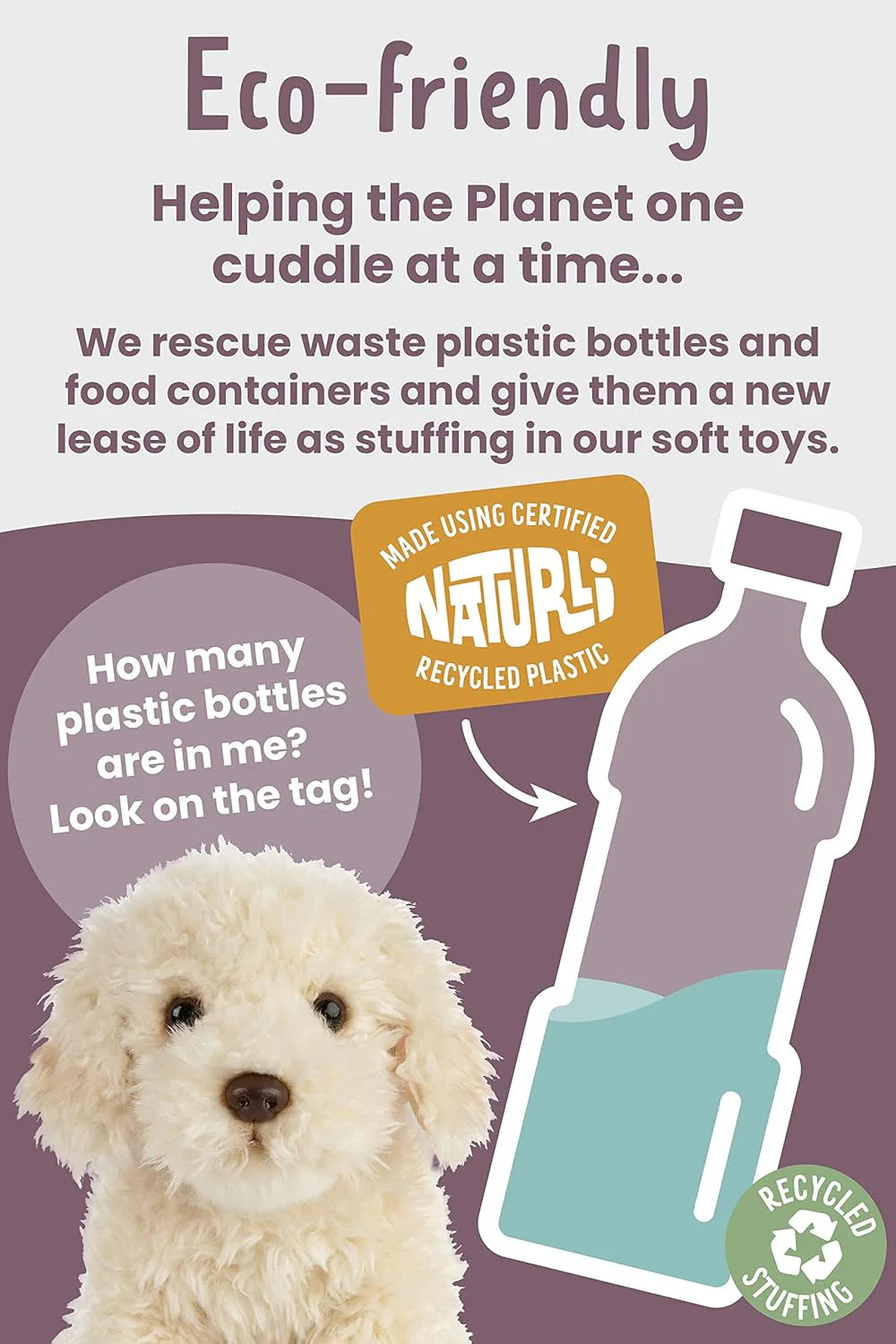 Labradoodle Dog | Living Nature | Plushie - Image 5
