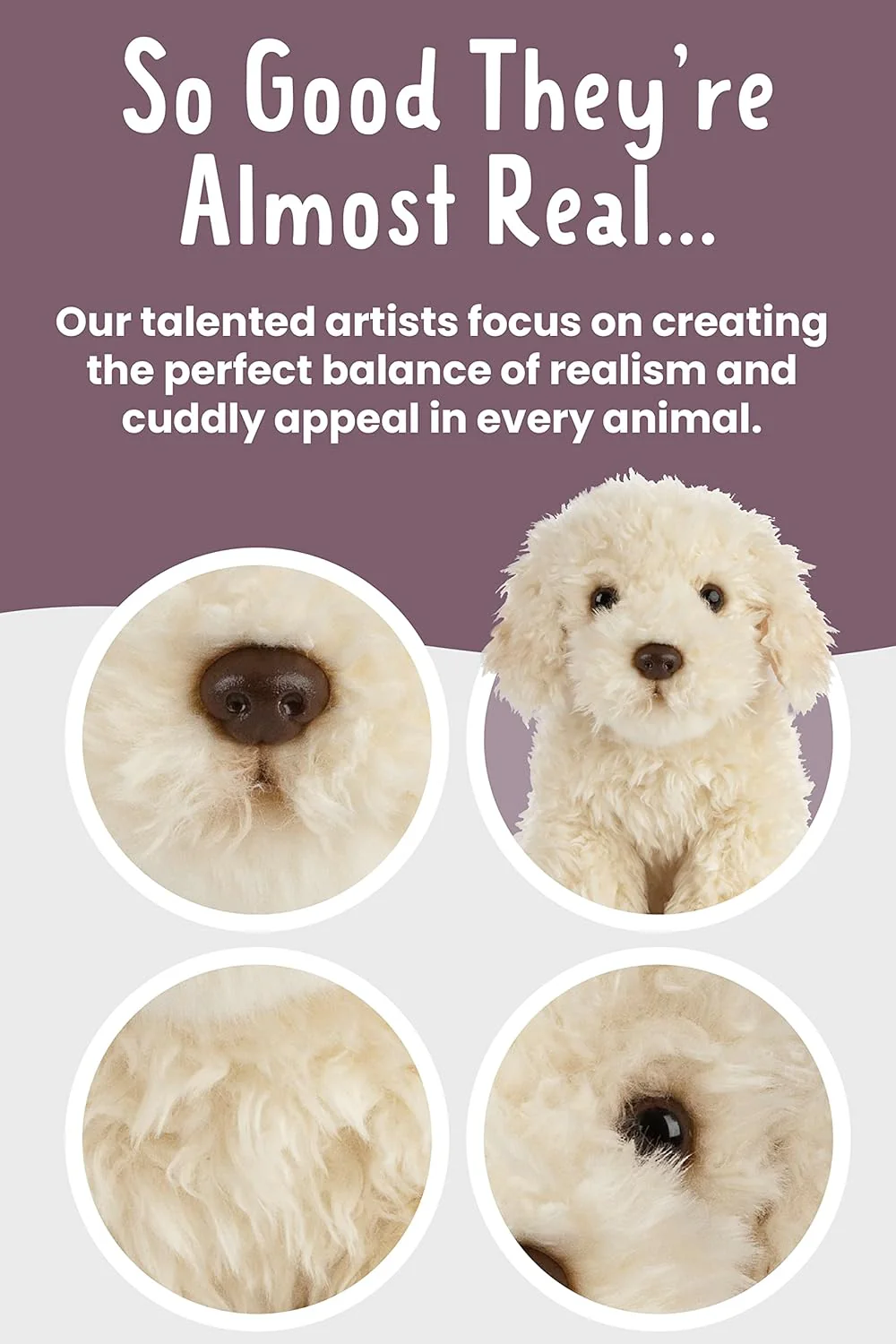 Labradoodle Dog | Living Nature | Plushie - Image 7