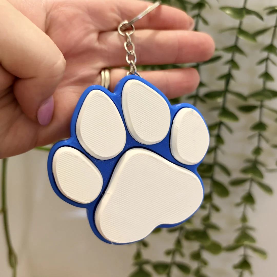 Large Paw Print Fidget Clicker | Assorted Colours - Image 9