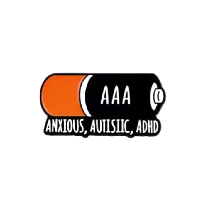 Neurodivergent Enamel Pins | Assorted Designs - Image 10