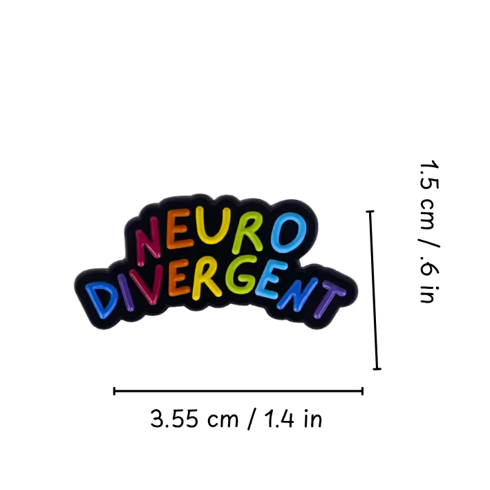 Neurodivergent Enamel Pins | Assorted Designs - Image 12