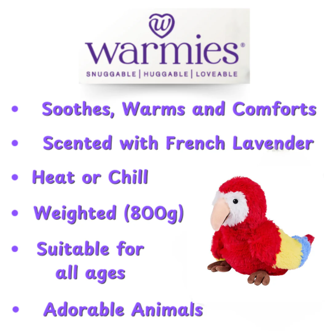 Parrot | Warmies | Heat Bag | Weighted Plushie - Image 6