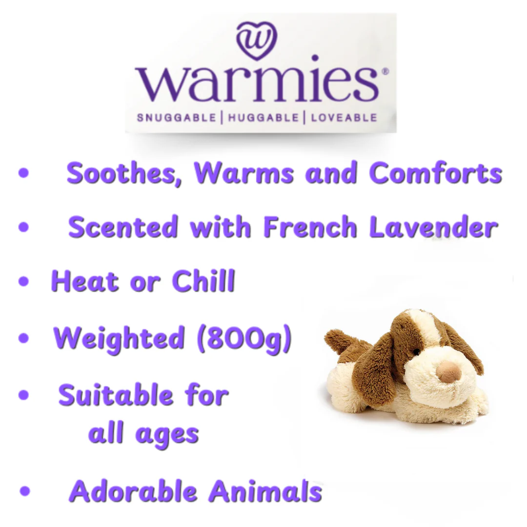 Patch Puppy | Warmies | Heat Bag | Weighted Plushie - Image 4