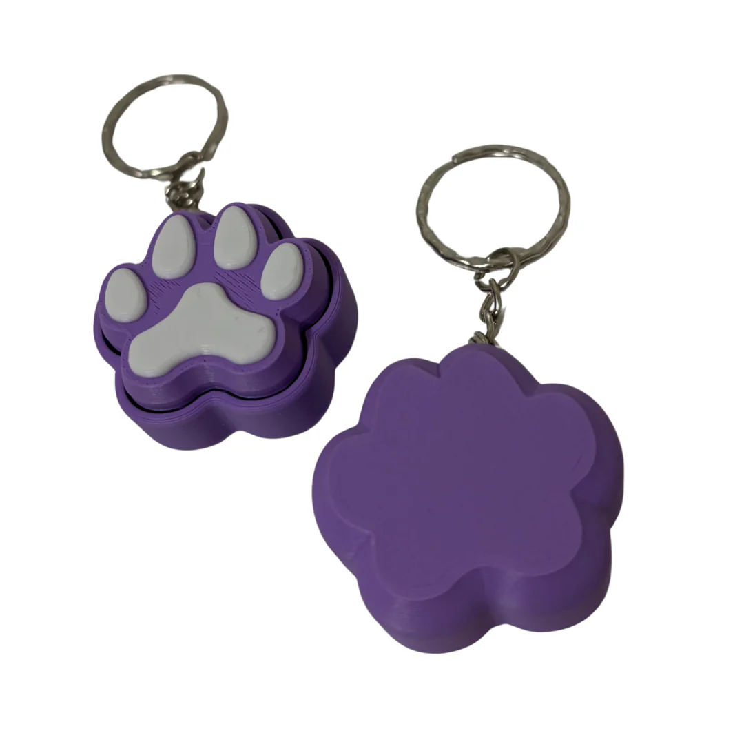 Paw Print Fidget Clicker | Assorted Colours - Image 14