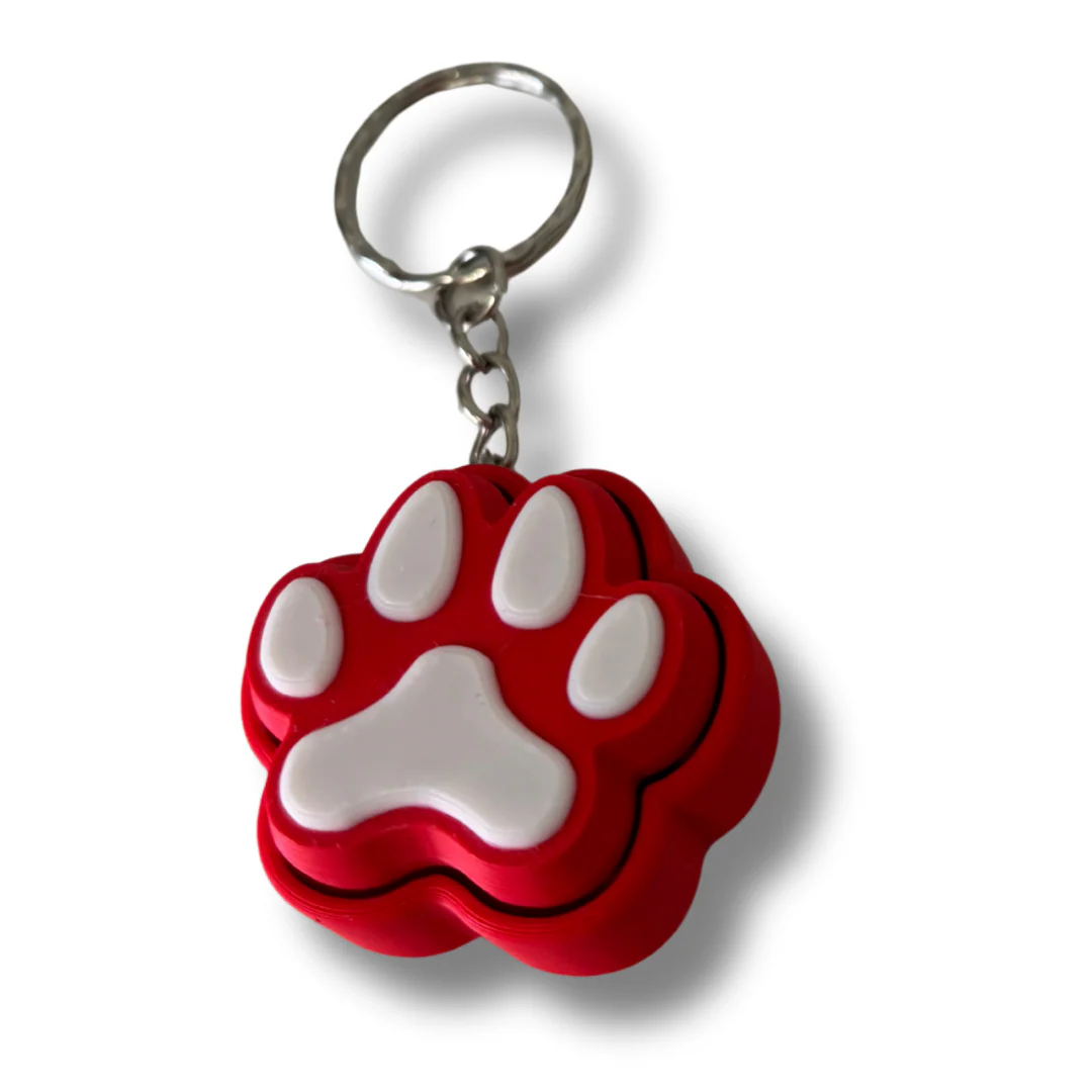 Paw Print Fidget Clicker | Assorted Colours - Image 17