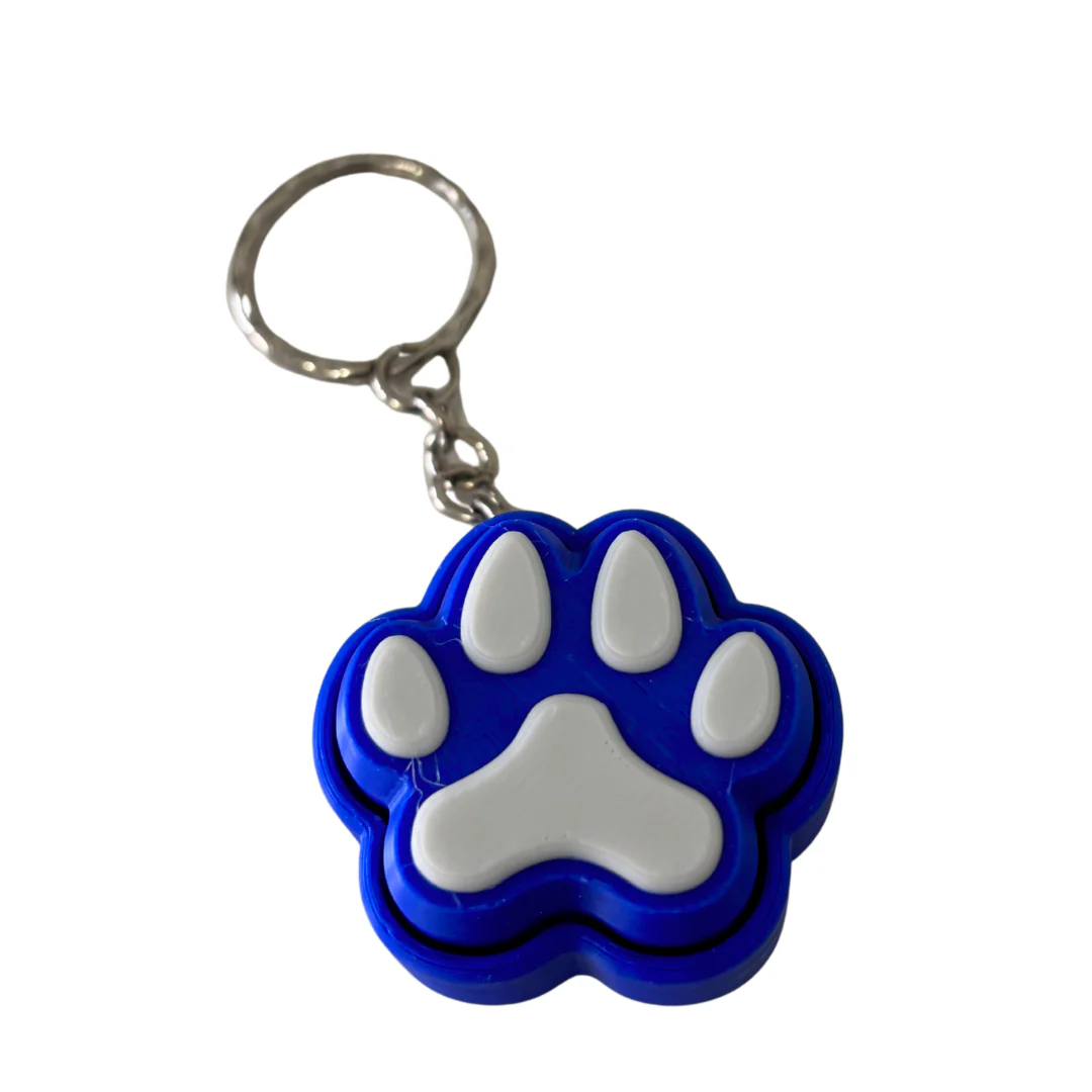 Paw Print Fidget Clicker | Assorted Colours - Image 20