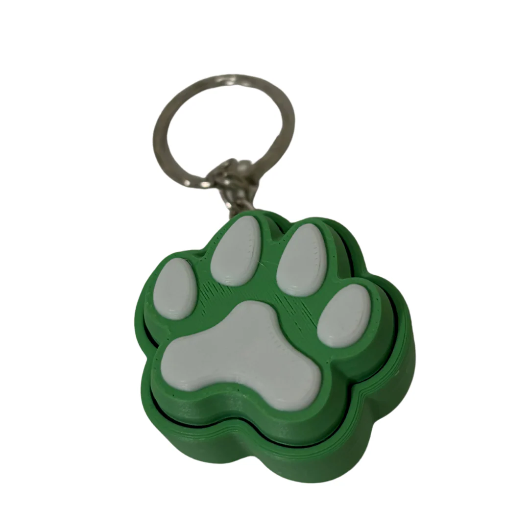 Paw Print Fidget Clicker | Assorted Colours - Image 6