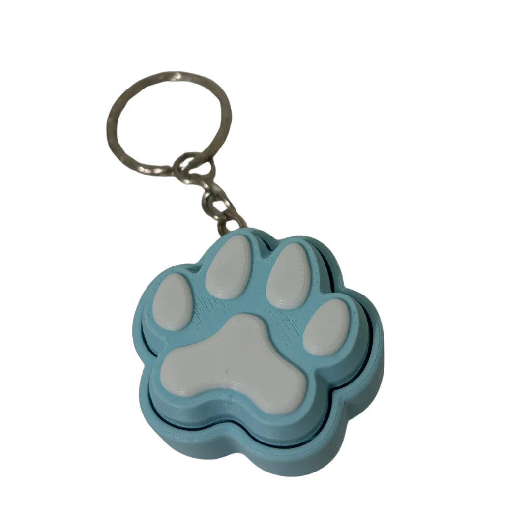 Paw Print Fidget Clicker | Assorted Colours - Image 8