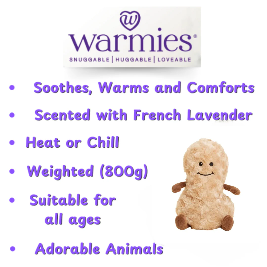 Peanut | Warmies | Heat Bag | Weighted Plushie - Image 3