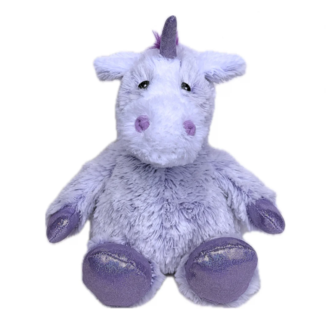 Purple Marshmallow Unicorn | Warmies | Heat Bag | Weighted Plushie