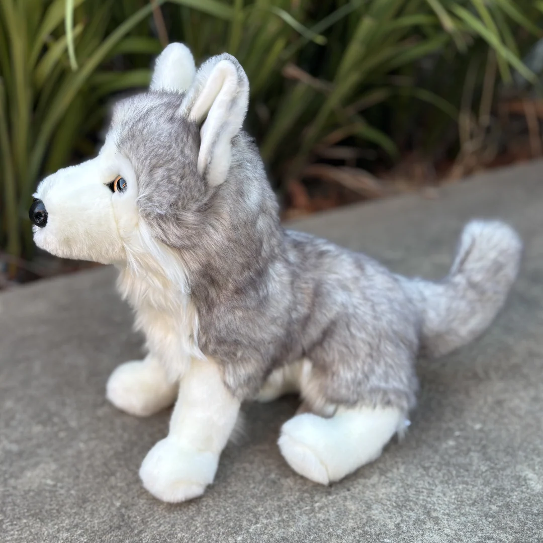 Shadow White Wolf | Douglas Dog | 16" - Image 3