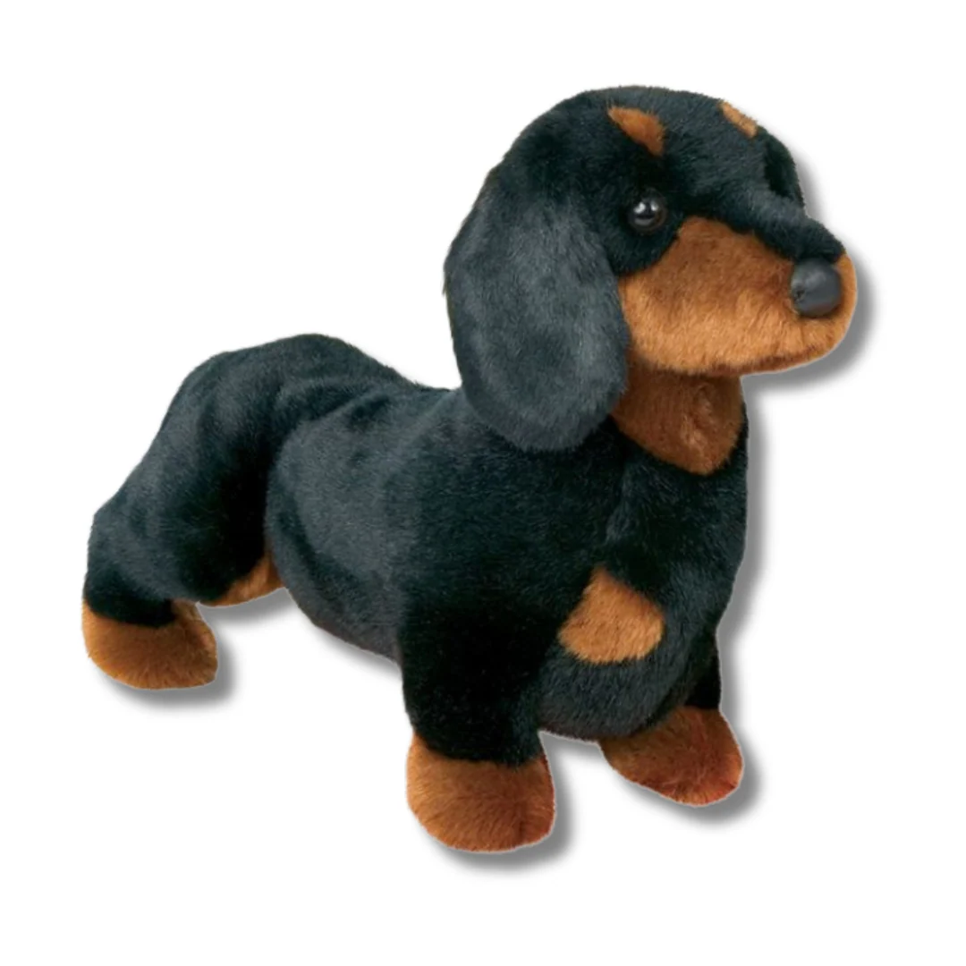 Spats Black & Tan Dachshund | Douglas Dog | 16" Long