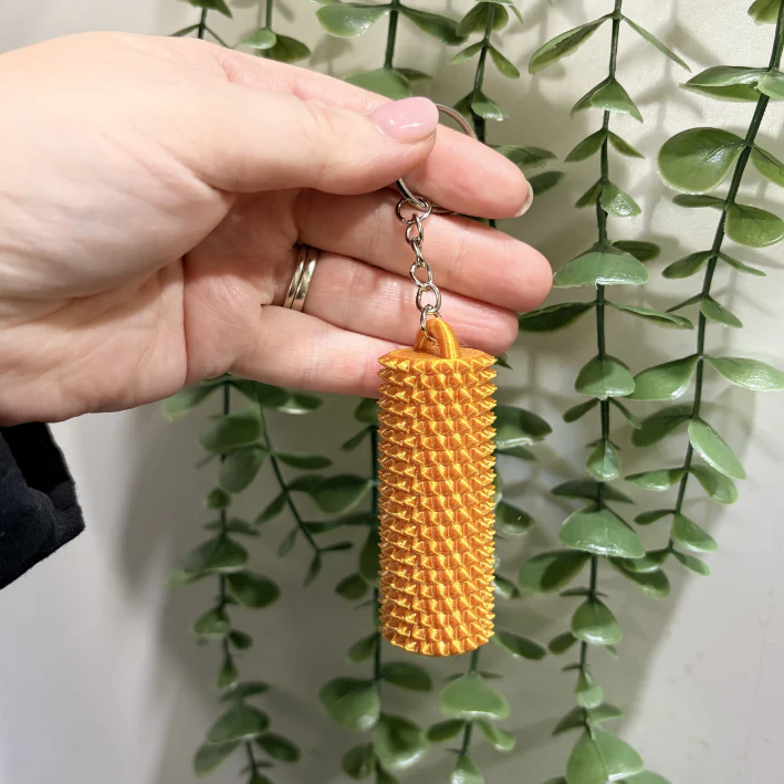 Spiked Sensory Fidget Roller | Keychain - Image 3