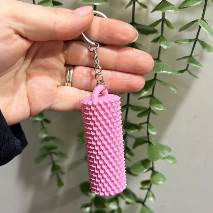 Spiked Sensory Fidget Roller | Keychain - Image 4