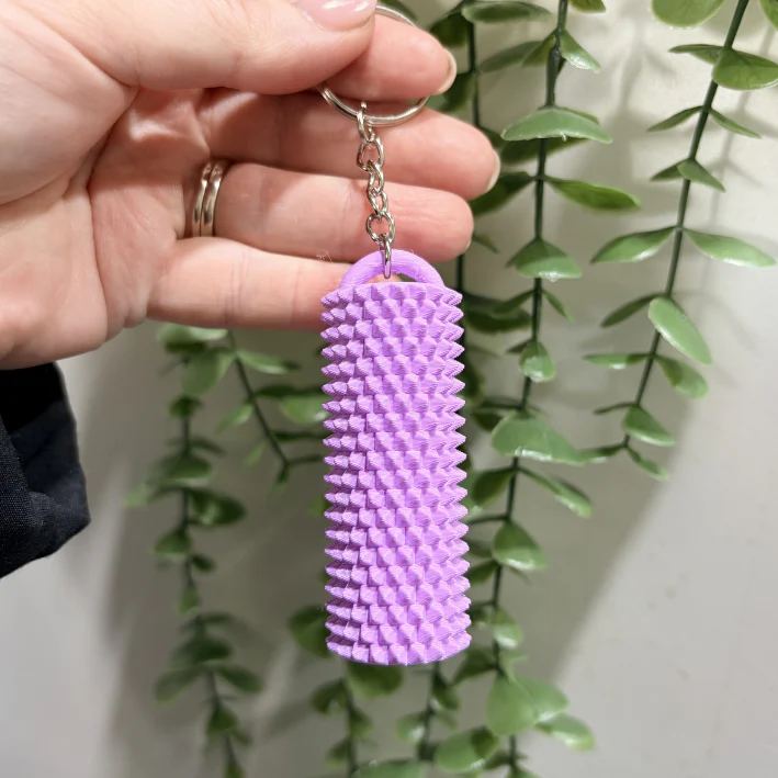 Spiked Sensory Fidget Roller | Keychain - Image 5