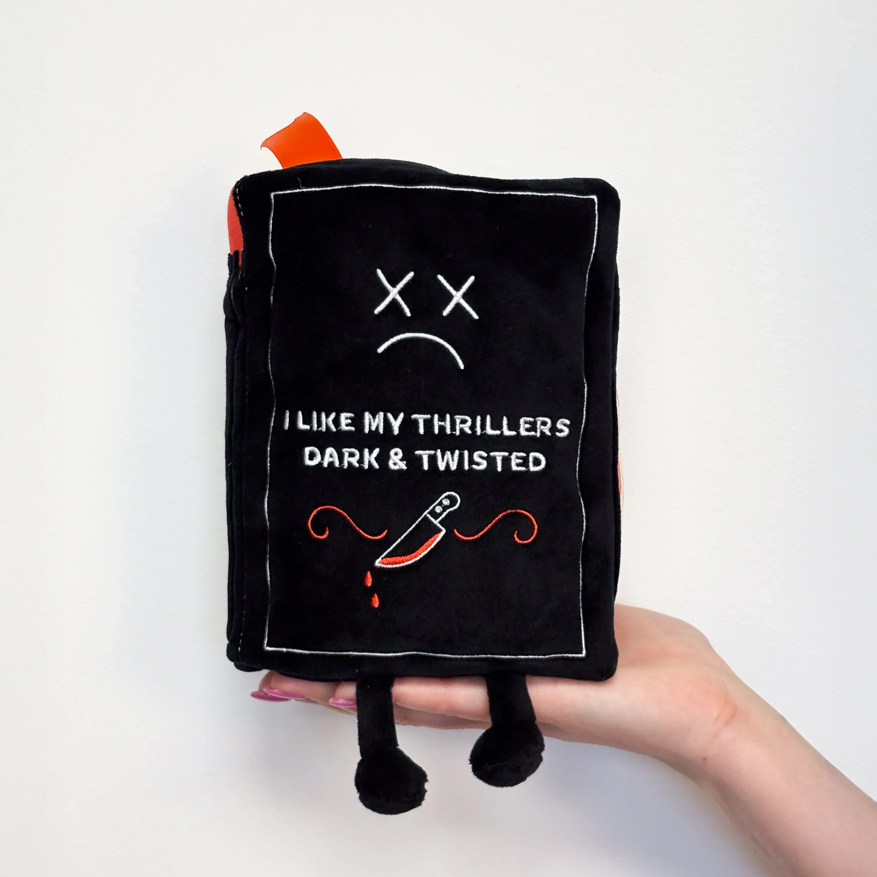 Thrillers Dark Plush Book - Image 3