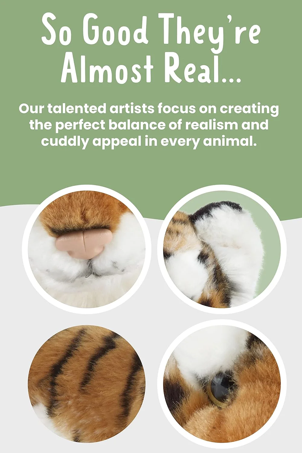 Tiger | Living Nature | Plushie - Image 8