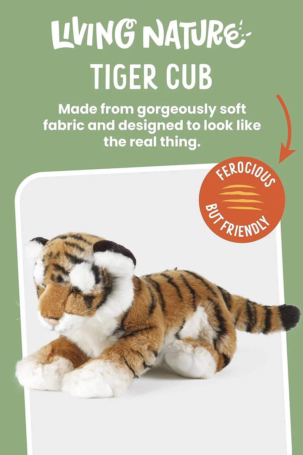 Tiger | Living Nature | Plushie - Image 9