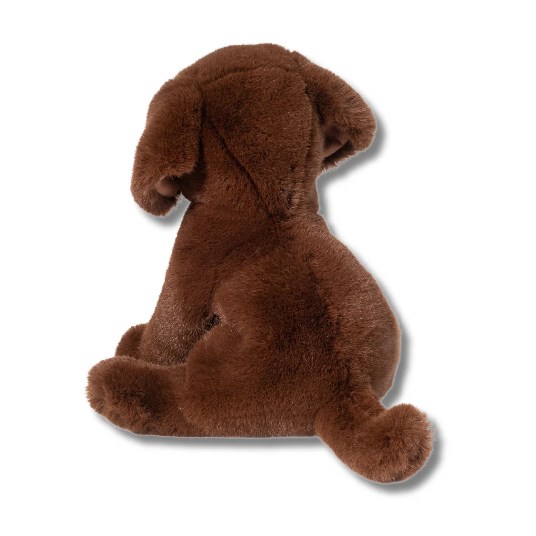 Zoom Chocolate Lab | Douglas Cuddle Toy | 9" - Image 3